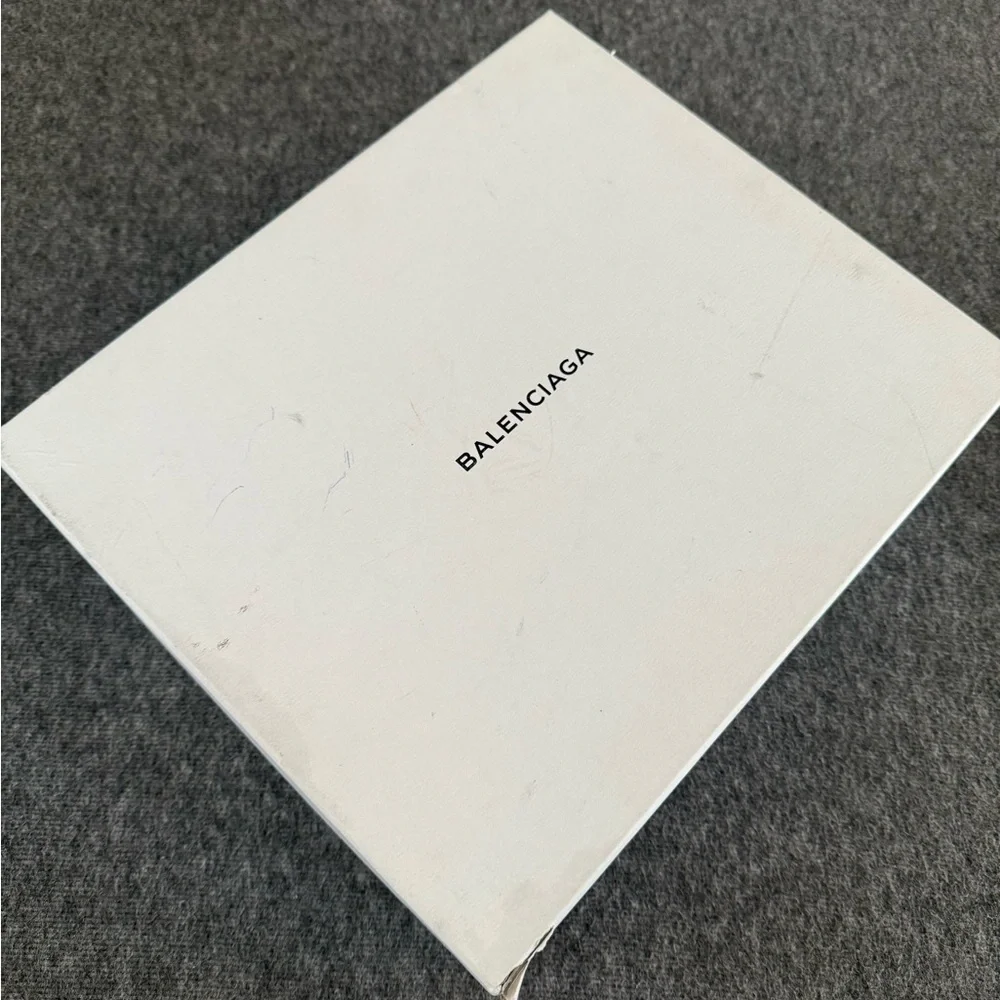 Balenciaga Neoprene Animal Print Mid-Calf Boots - Picture 2 of 7